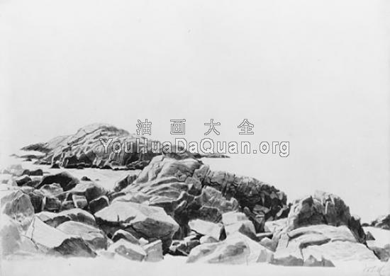 New England Coast - 威廉·斯坦利·哈兹尔廷